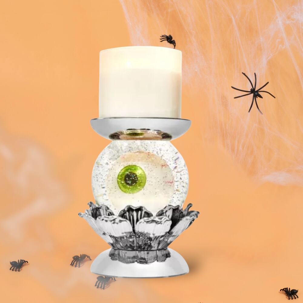 Bath Body Works Halloween Eyeball Pedestal Candle Holder